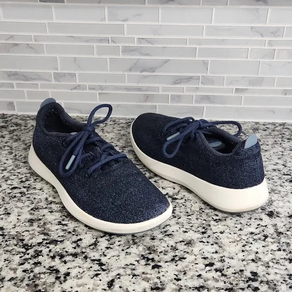 allbirds | Shoes | Navyblue White Allbirds Wool Runner  display picture 1